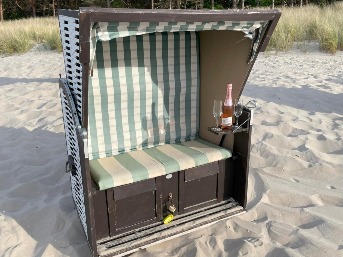 Apartment Ostseerose Ein Strandkorb Ist Im Sommer Inclusive Zempin Ngoại thất bức ảnh