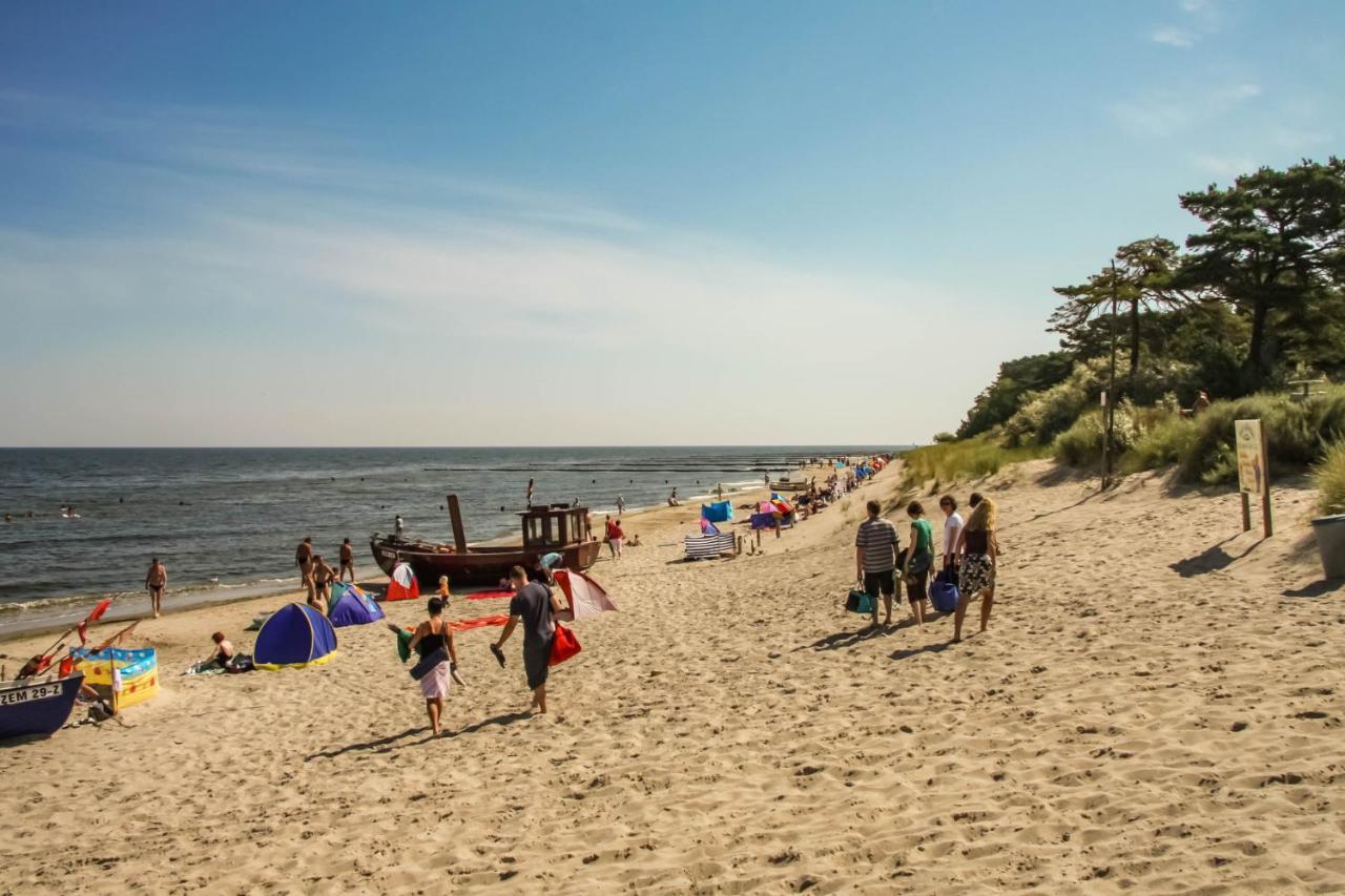 Apartment Ostseerose Ein Strandkorb Ist Im Sommer Inclusive Zempin Ngoại thất bức ảnh